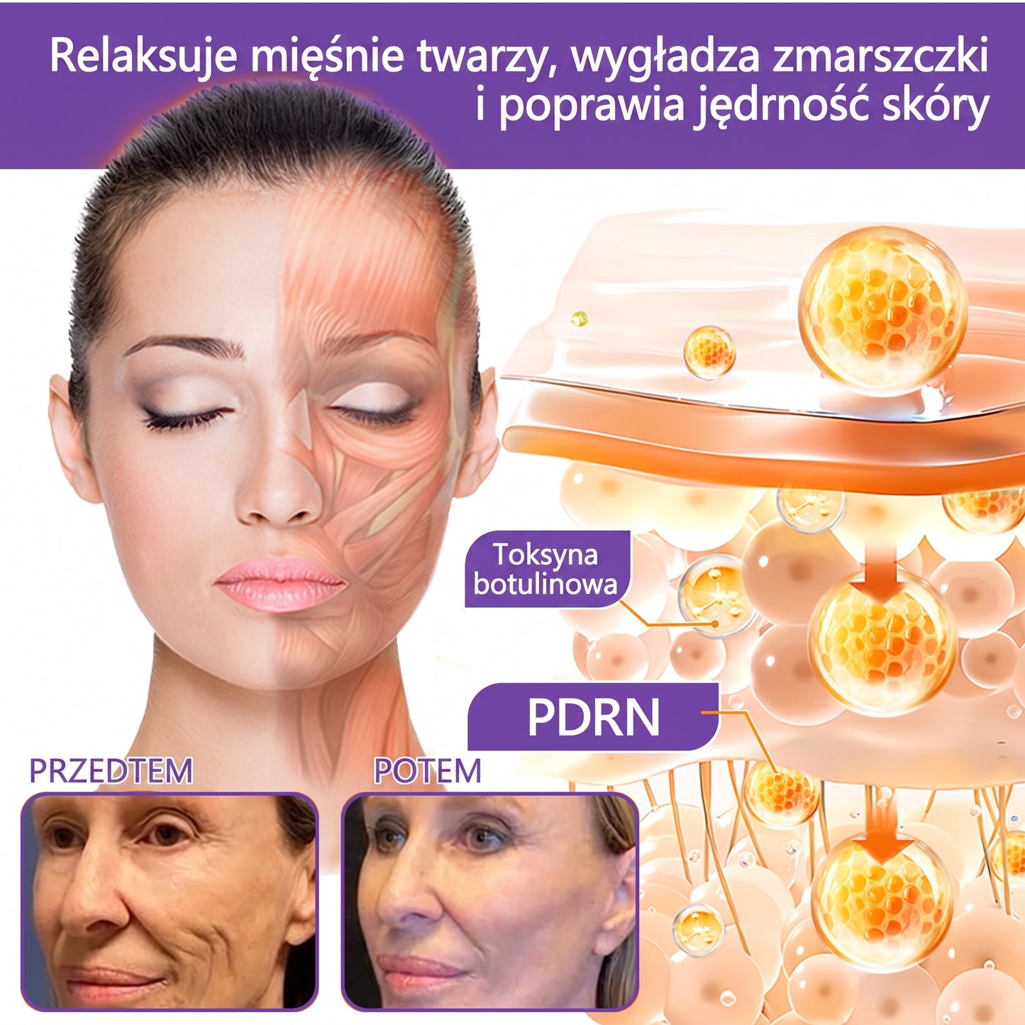 Polecany przez dermatologów🥇 |🍇 Vitalisys® PDRN Multi-Peptide Masujący Krem do Ciała – przeciwstarzeniowy, nawilżający, ujędrniający, regenerujący, wyrównujący koloryt, redukuje trądzik, przebarwienia, brodawki, znamiona i łuszczycę.❤️