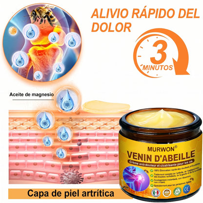 30 % de descuento 🎁🎁 | Crema 𝐌𝐔𝐑𝐖𝐎𝐍® con veneno de abeja para aliviar el dolor y favorecer el bienestar de las articulaciones ✨✨✨ (Especialmente para adultos mayores)