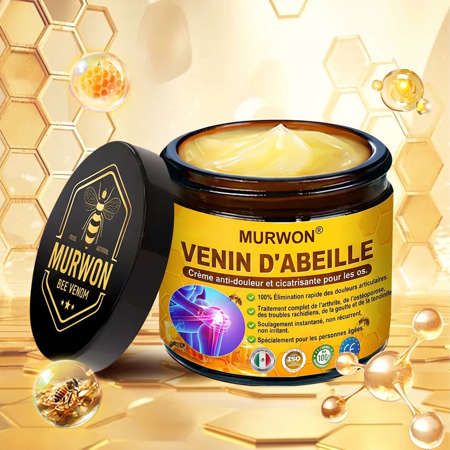 30 % de descuento 🎁🎁 | Crema 𝐌𝐔𝐑𝐖𝐎𝐍® con veneno de abeja para aliviar el dolor y favorecer el bienestar de las articulaciones ✨✨✨ (Especialmente para adultos mayores)