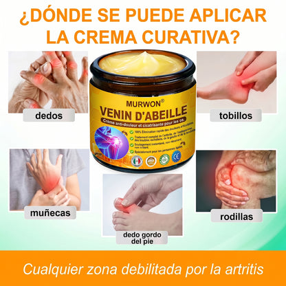 30 % de descuento 🎁🎁 | Crema 𝐌𝐔𝐑𝐖𝐎𝐍® con veneno de abeja para aliviar el dolor y favorecer el bienestar de las articulaciones ✨✨✨ (Especialmente para adultos mayores)