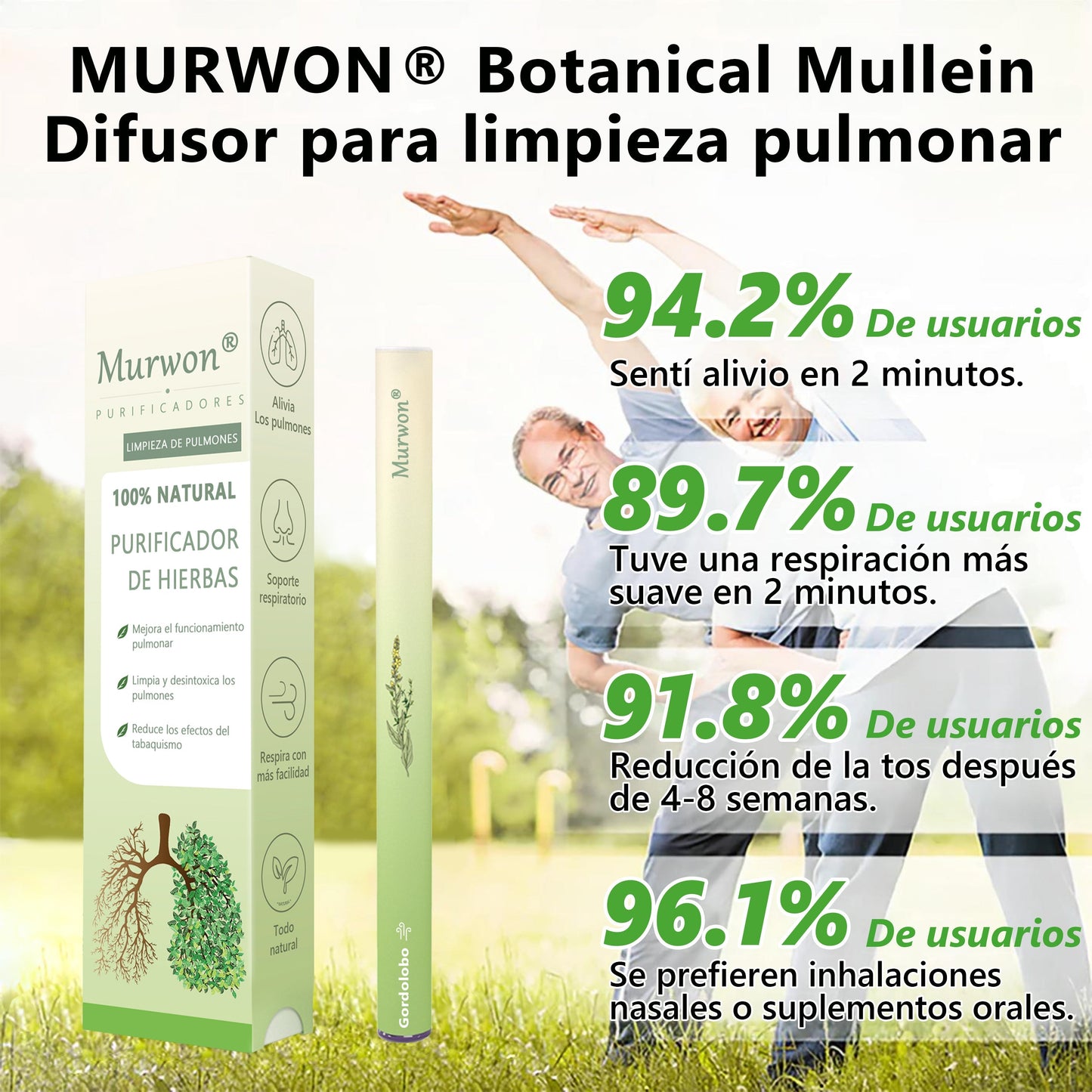 𝐓𝐢𝐞𝐧𝐝𝐚 𝐨𝐟𝐢𝐜𝐢𝐚𝐥 ✨𝐌𝐮𝐫𝑤𝗈𝒏® Difusor Botánico de Mullein para Limpieza de Pulmones (🫁 Tos, faringitis, dificultad para respirar, flema, congestión nasal, bronquitis, síntomas alérgicos, malestar pulmonar)9