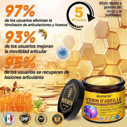30 % de descuento 🎁🎁 | Crema 𝐌𝐔𝐑𝐖𝐎𝐍® con veneno de abeja para aliviar el dolor y favorecer el bienestar de las articulaciones ✨✨✨ (Especialmente para adultos mayores)